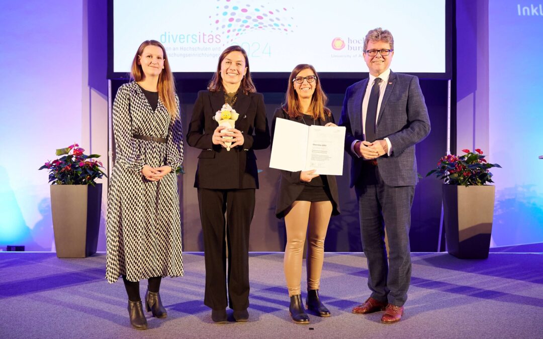 Hochdotierter Inklusionspreis geht an Gender & Diversity Lehrveranstaltung für Technik-Studierende 