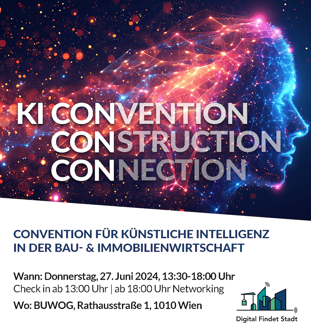 KI Con – Convention für künstliche Intelligenz in der Bau- und Immobilienbranche